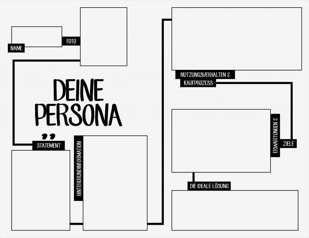 Persona Erstellen Vorlage Neu Ziemlich Persona Vorlage Fotos Beispiel Wiederaufnahme