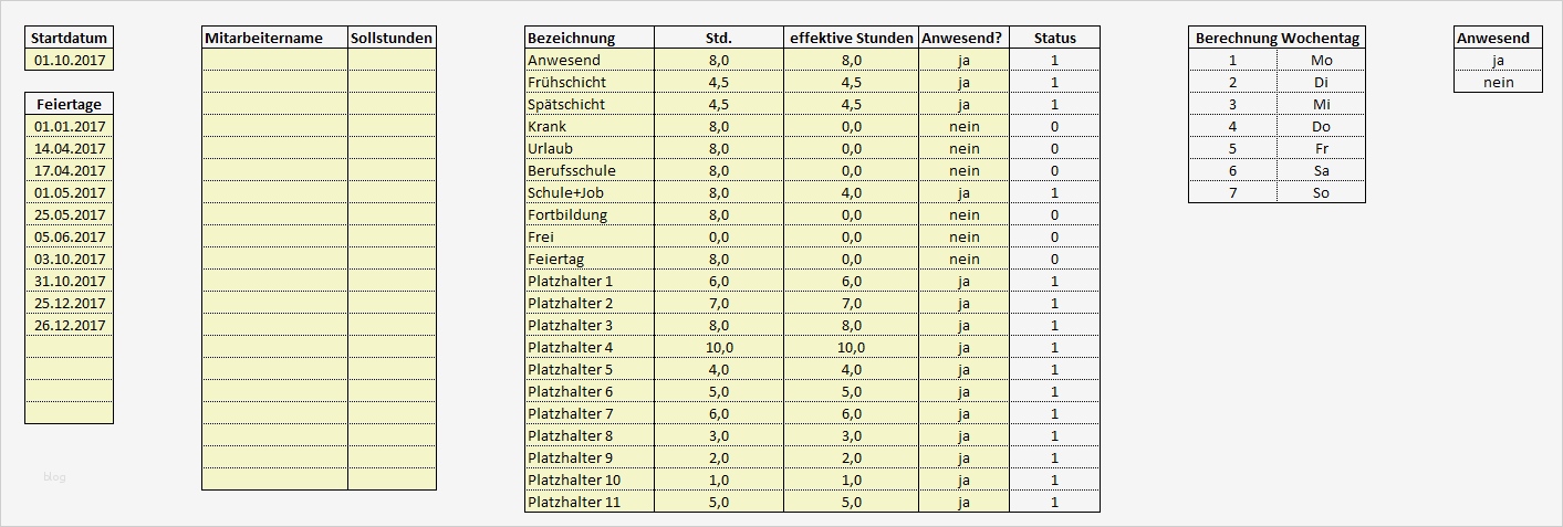 Personaleinsatzplan Vorlage Excel Süß Personaleinsatzplan Excel