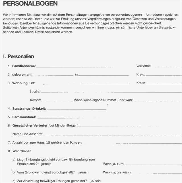 Personalfragebogen Vorlage Erstaunlich Personalfragebogen Richtig Ausfüllen Richtige
