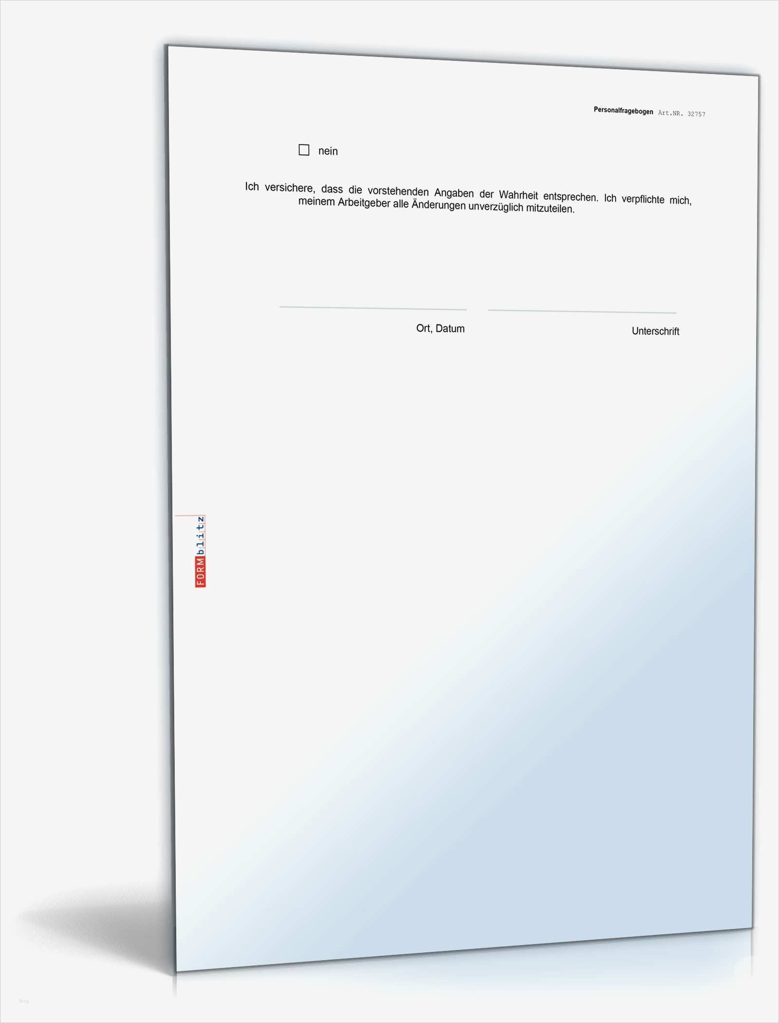 Personalfragebogen Vorlage Inspiration Personalfragebogen Minijob