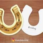 Pferd Basteln Vorlage Beste Hufeisen Einladung Basteln Mit Kinder