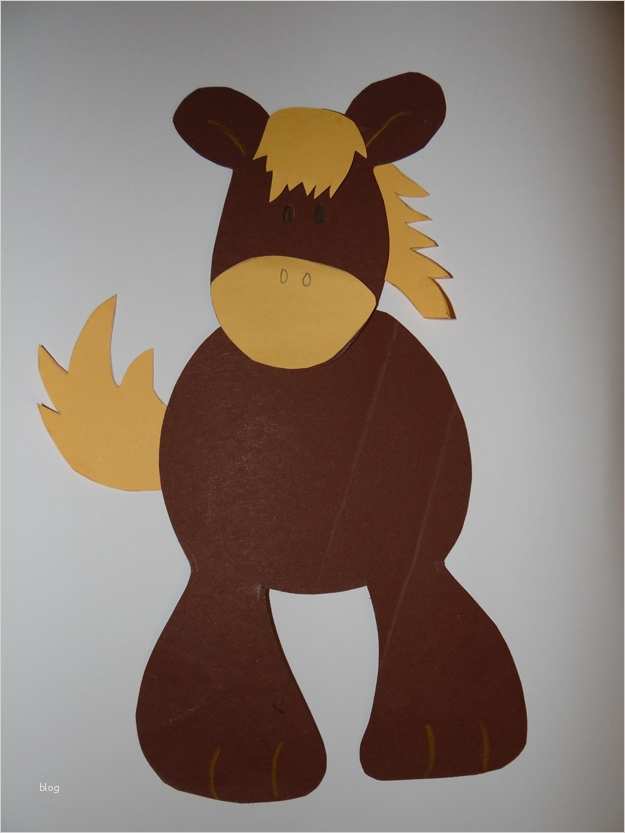 Pferd Basteln Vorlage Inspiration Pferde Mottoparty Kindergeburtstag Für Pferdefreunde