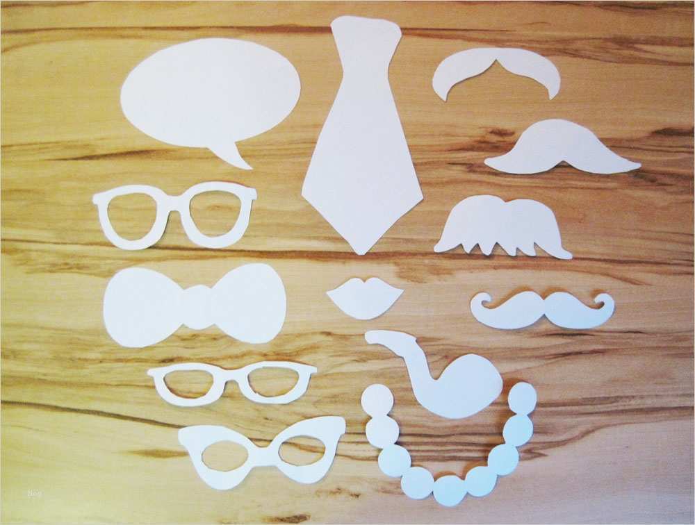 Photo Booth Requisiten Vorlagen Einzigartig Foto Verkleidungen Basteln Anleitung Und Schablonen