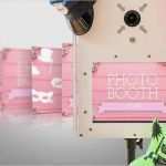 Photo Booth Requisiten Vorlagen Erstaunlich Booth Breeze &quot;pink Floral Wood&quot; Ablaufbilder