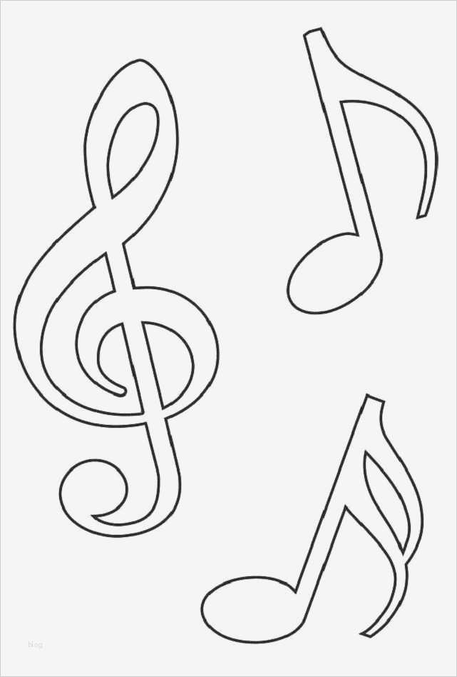 Noten Notenschlüssel Vorlage Schablonen
