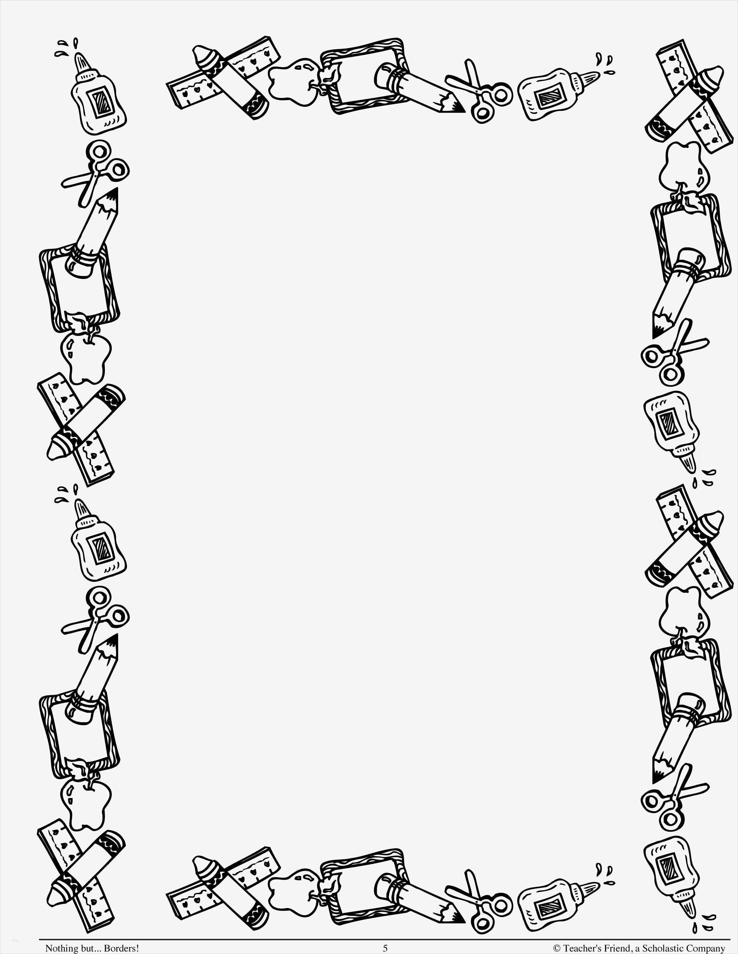 Photoshop Rahmen Vorlagen Angenehm School Border Clipart Black and White Wikiclipart
