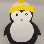 Pinguin Basteln Vorlage Gut Klassenkunst Fensterdeko Pinguin &amp; Freebie