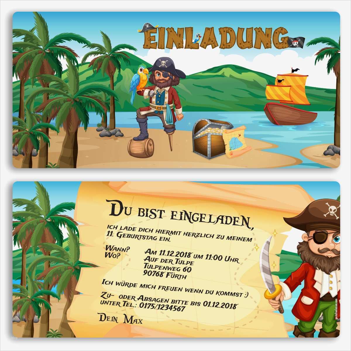 Piratenparty Einladung Vorlage Einzigartig Kindergeburtstag Piraten Einladung Vorlagen