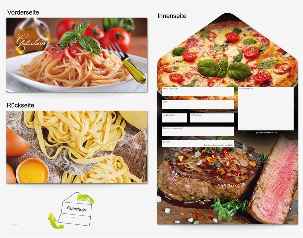 Pizzeria Gutschein Vorlage Neu Motiv Pasta Und Fleisch Gutscheinvorlagen