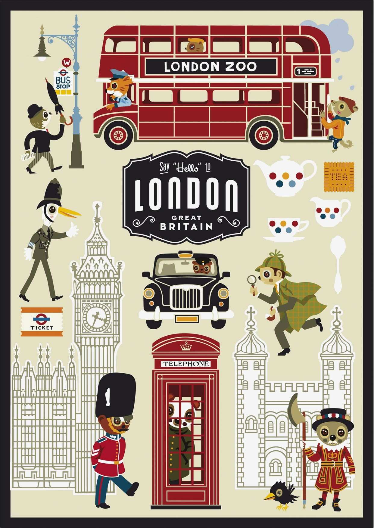 Plakat Gestalten Schule Vorlage Neu London Plakat Für Kinder Apfel Zet Pinterest