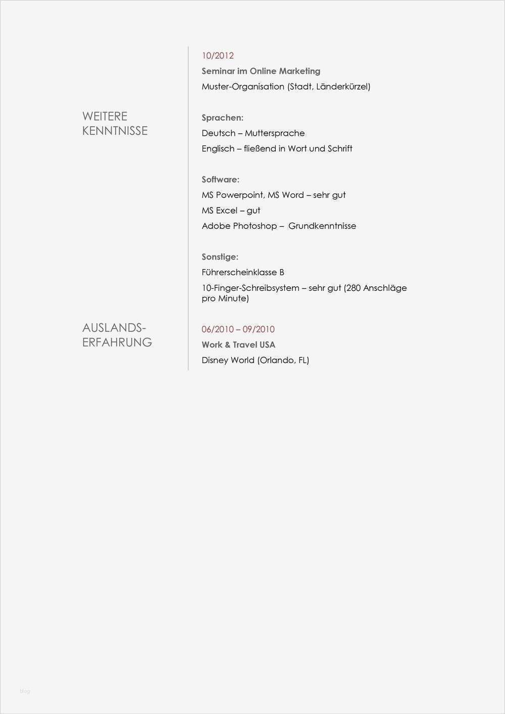 Plankopf Vorlage Architektur Großartig Lebenslauf Muster 12