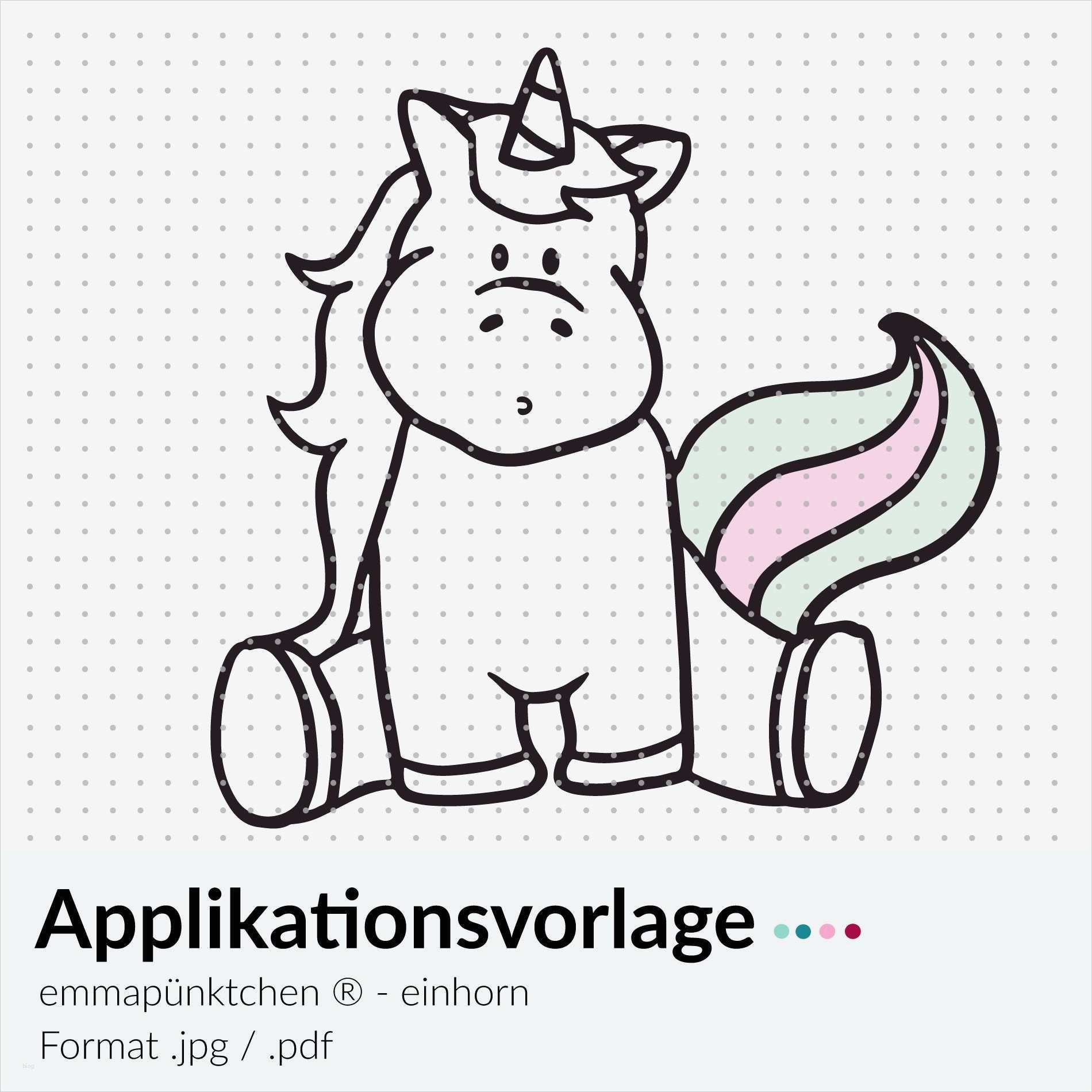 Plotter Vorlagen Neu Emmapünktchen – Einhorn Nähen Pinterest