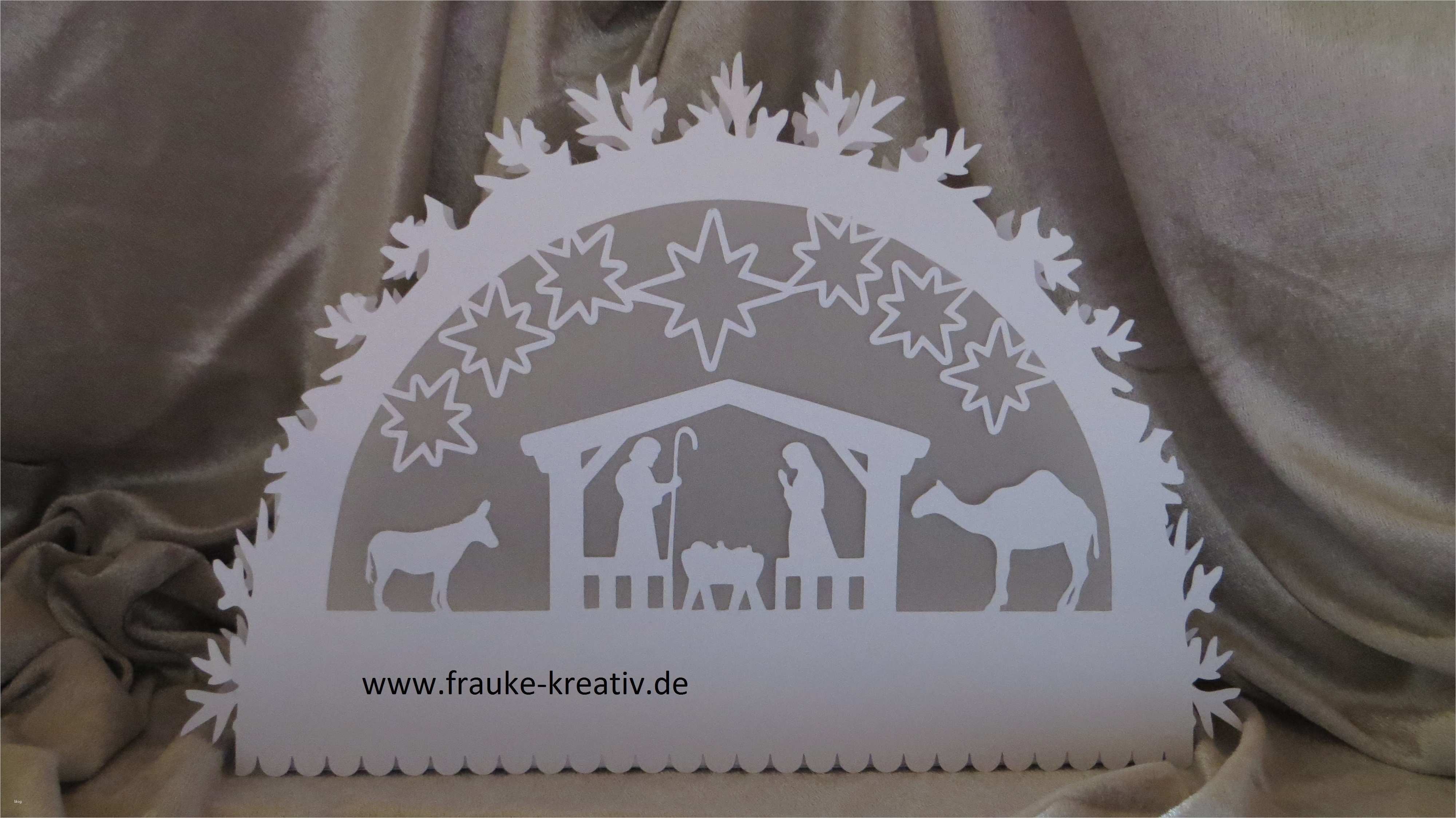 Plotter Vorlagen Weihnachten Genial Schwibbogen Aus Papier Mit Led Beleuchtung Meine