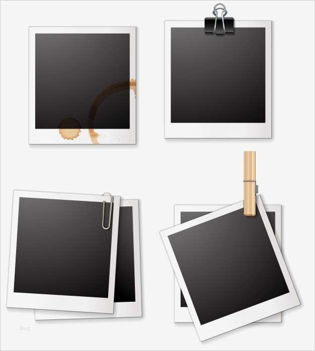 Polaroid Rahmen Vorlage Schön Kaffeefleck Vektoren Fotos Und Psd Dateien