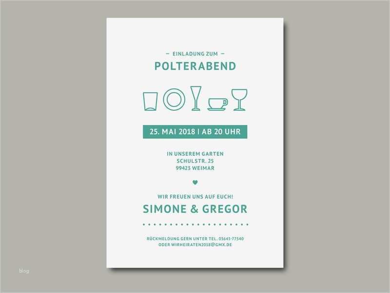 Polterabend Flyer Vorlagen Angenehm Einladungskarte Polterabend – Kathypricefo