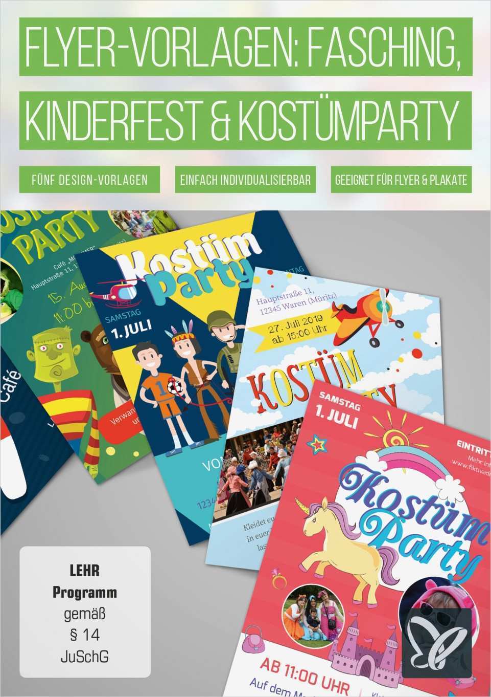Polterabend Flyer Vorlagen Wunderbar Flyer Vorlagen Für Kinderfest Fasching Und Kostümparty
