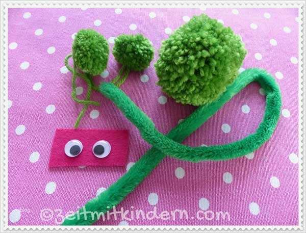 Pompon Vorlage Zum Ausdrucken Cool Pompon Tiere Aus Wolle Basteln