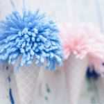 Pompon Vorlage Zum Ausdrucken Cool sommer Party Eis Girlande Mit Pom Pons