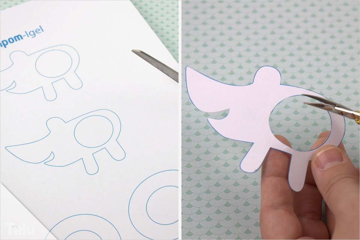 Pompon Vorlage Zum Ausdrucken Großartig Igel Basteln 9 Ideen Praktische Vorlagen Zum