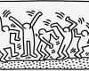 Pop Art Bilder Vorlagen Elegant Coloriage Keith Haring Ancenscp