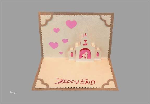 Pop Up Karte Vorlage Zum Ausdrucken Cool Hochzeitskarte Mit Pop Up Kirche Und Magnettor