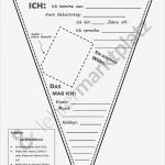 Portfolio Kindergarten Das Bin Ich Vorlagen Erstaunlich Das Bin Ich über Mich [wimpel] Grundschule Sek I Daz