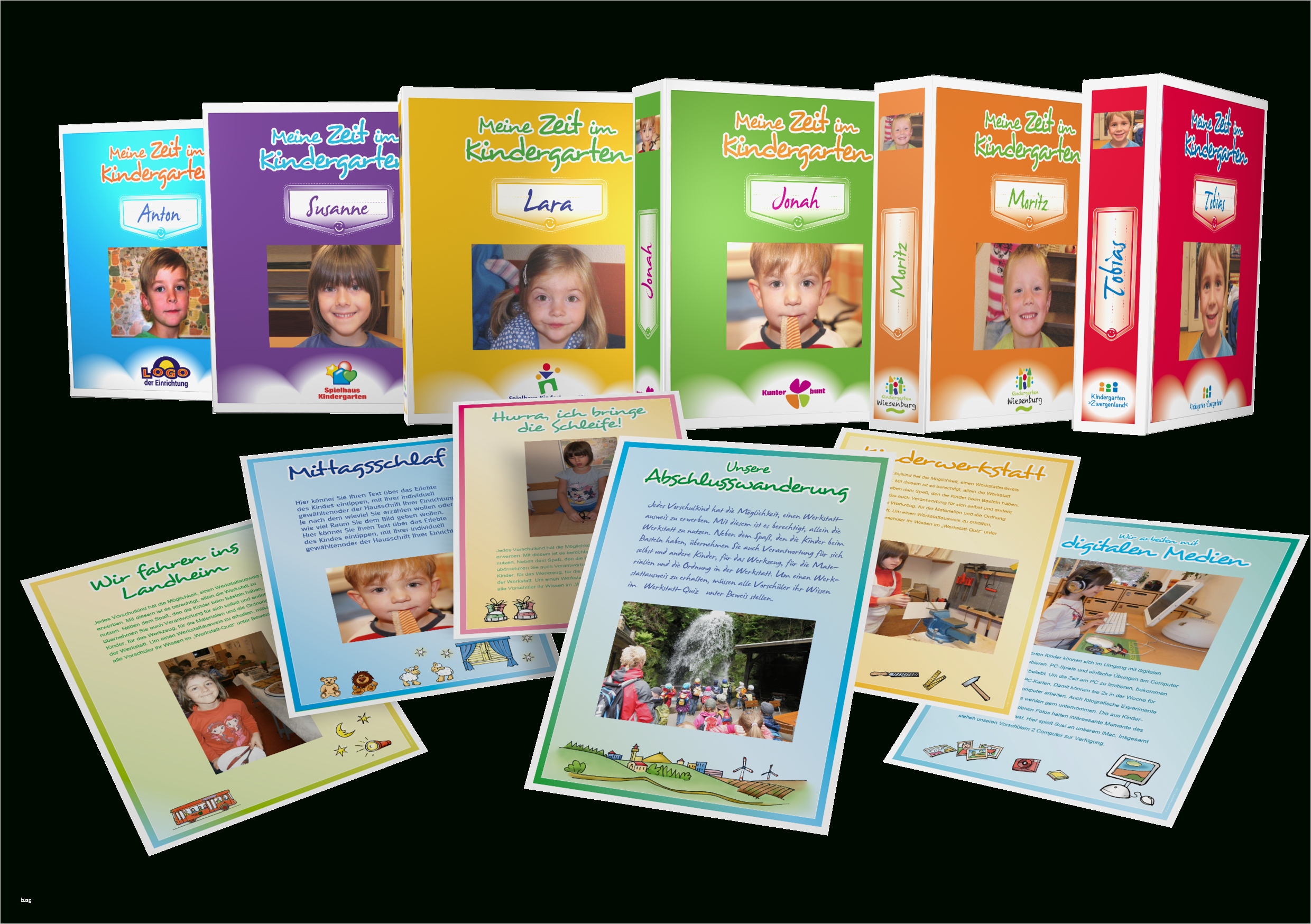 Portfolio Kindergarten Vorlagen Erstaunlich Portfolio Vorlagen Zum Ausdrucken