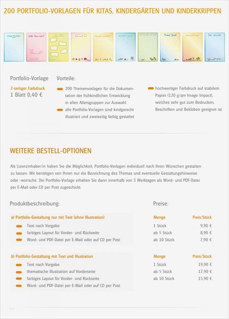 Portfolio Kindergarten Vorlagen Kostenlos Erstaunlich Portfolio Vorlagen Zum Ausdrucken