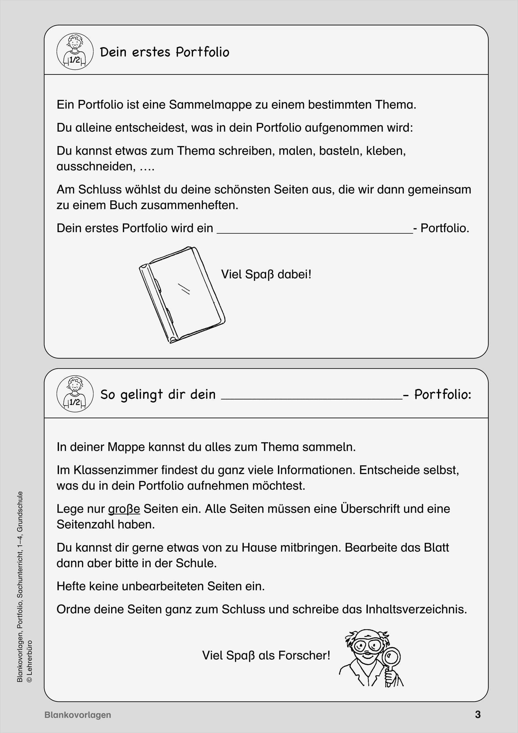 Portfolio Schule Vorlage Erstaunlich Sachunterricht · Arbeitsblätter · Grundschule · Lehrerbüro