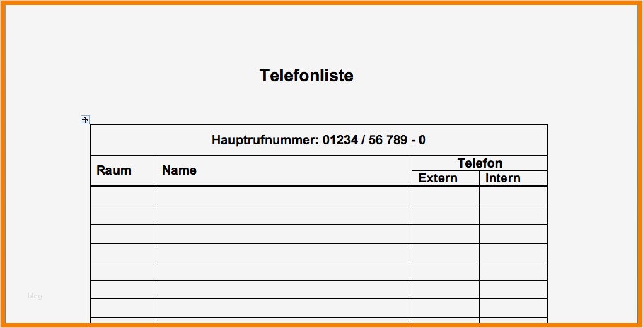 Posteingangsbuch Excel Vorlage Erstaunlich 6 Vorlage Telefonliste