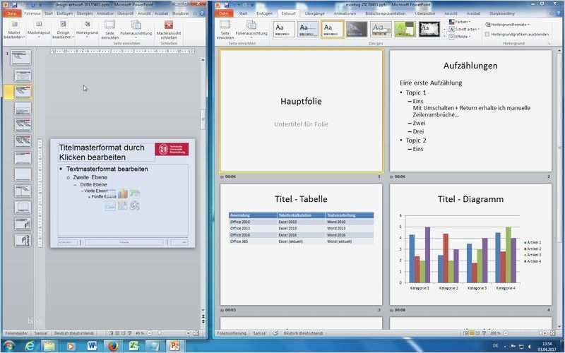 Powerpoint 2010 Vorlagen Speicherort Beste Powerpoint Tu Bs 03 04 17