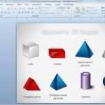 Powerpoint 3d Vorlagen Schönste Free 3d Geometric Shapes Template for Powerpoint Presentations