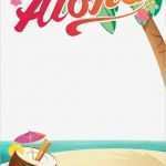 Powerpoint Karaoke Vorlagen Gut Luau Party Free Printable Summer Party Invitation