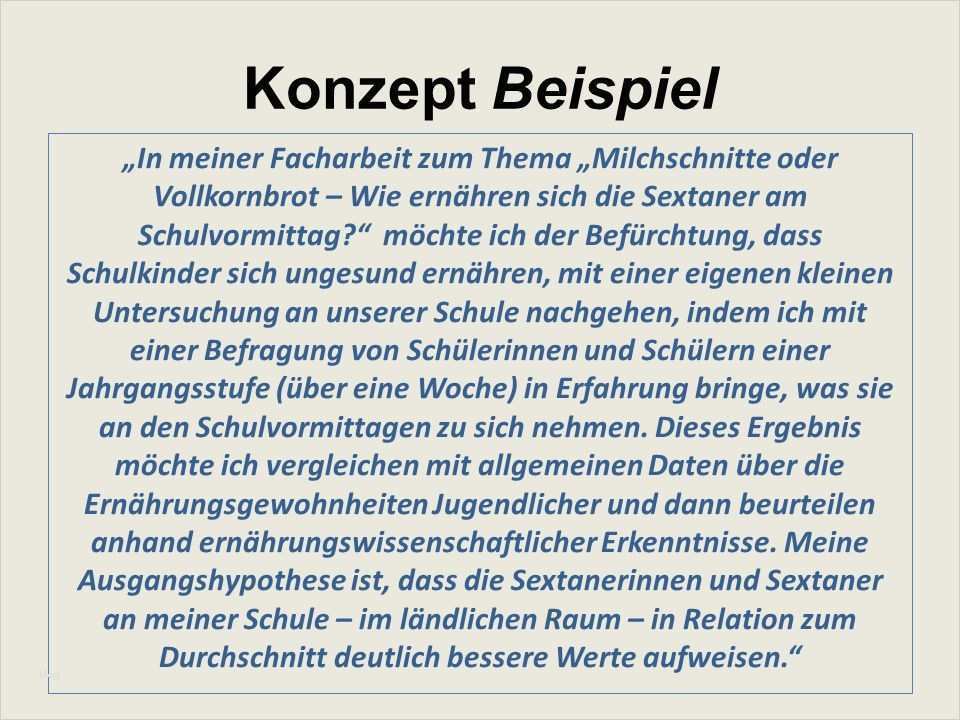 Powerpoint Konzept Vorlage Einzigartig Die Facharbeit Die Facharbeit Die Facharbeit