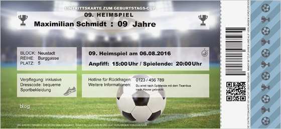 Powerpoint Vorlage Geburtstagseinladung Schönste Fußball Party Zum Kindergeburtstag Familie