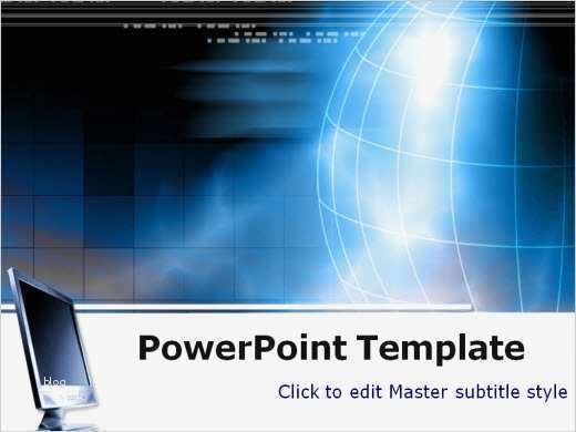 Powerpoint Vorlagen Free Download Erstaunlich Free Technology Powerpoint Templates Wondershare Ppt2flash