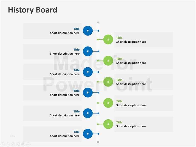 Ppt Vorlage Timeline Gut History Timeline Powerpoint Template Business History