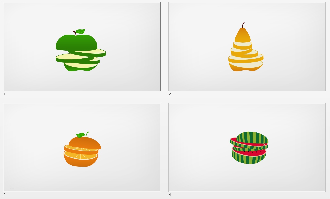 Ppt Vorlage Wunderbar Präsentationsprofi Powerpoint Früchte Apfel Birne