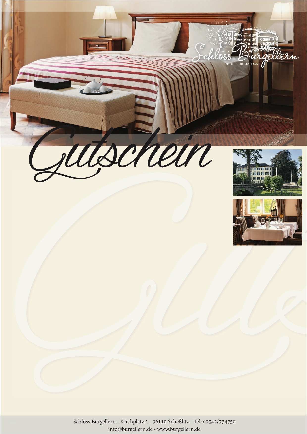 Praktikumsbericht Hotel Vorlage Cool Gutschein Im Schloss Burgellern Schlossfrühstück