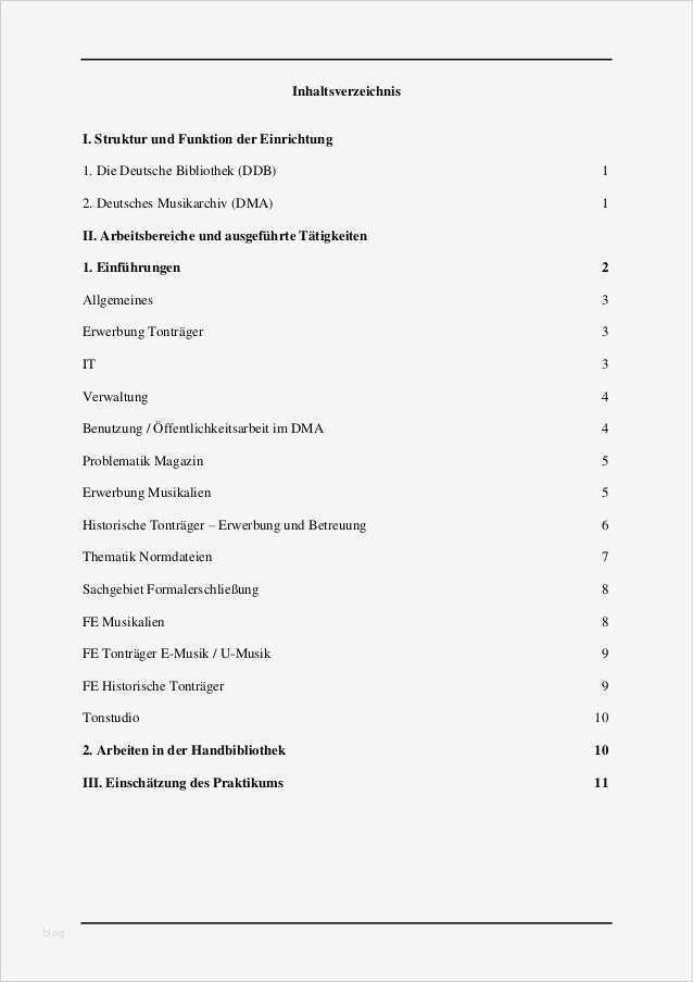 Praktikumsbericht Vorlage Neu Praktikumsbericht Deutsches Musikarchiv