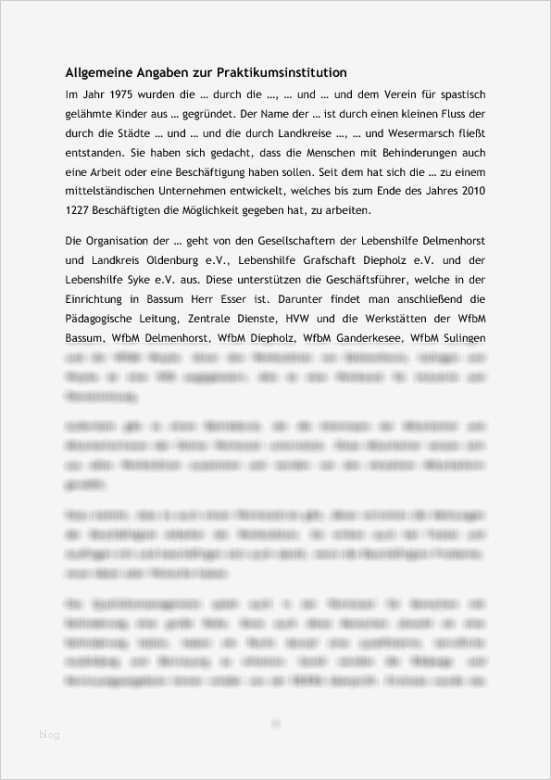 Praktikumsbericht Vorlage Schule 9 Klasse Realschule Cool Praktikumsbericht soziale Arbeit In Einer