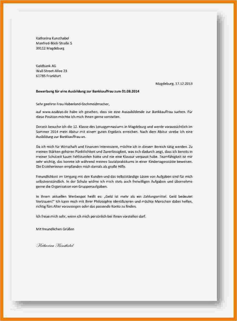 Praktikumsbewerbung Muster Vorlage Beste 10 Praktikumsbewerbung Vorlage
