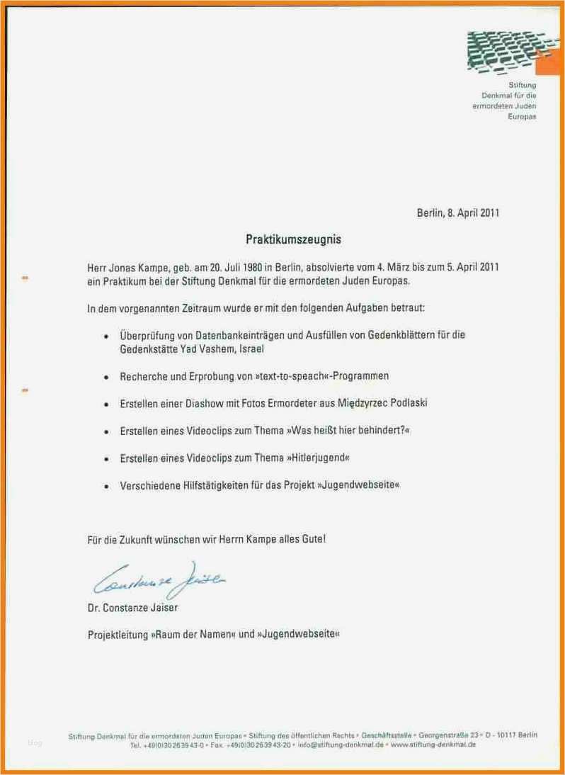 Praktikumszeugnis Vorlage Schüler Erstaunlich 12 Praktikumszeugnis Vorlage