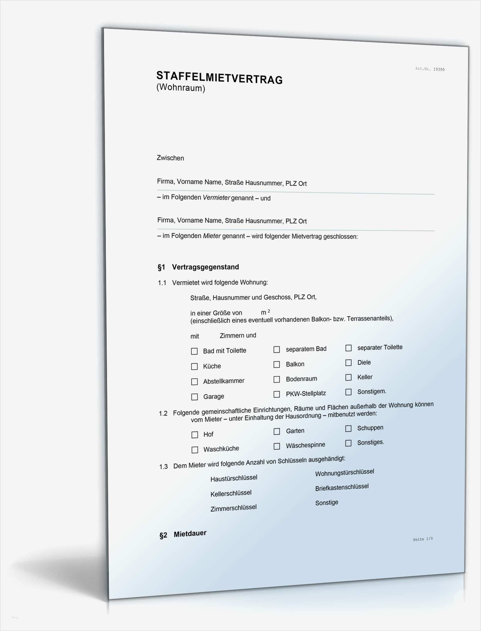 Praktikumszeugnis Vorlage Word Hübsch Staffelmietvertrag Wohnraum • De Vertrag Download