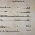 Preisliste Getränke Vorlage Elegant &quot;preisliste Getränke&quot; Pension Villa sonneck St Peter