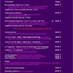 Preisliste Nagelstudio Vorlage Süß Preisliste