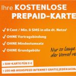 Prepaid Karte Kündigen Vorlage Großartig Simyo Kostenlose Prepaid Sim Karte Mit Gratis Internet