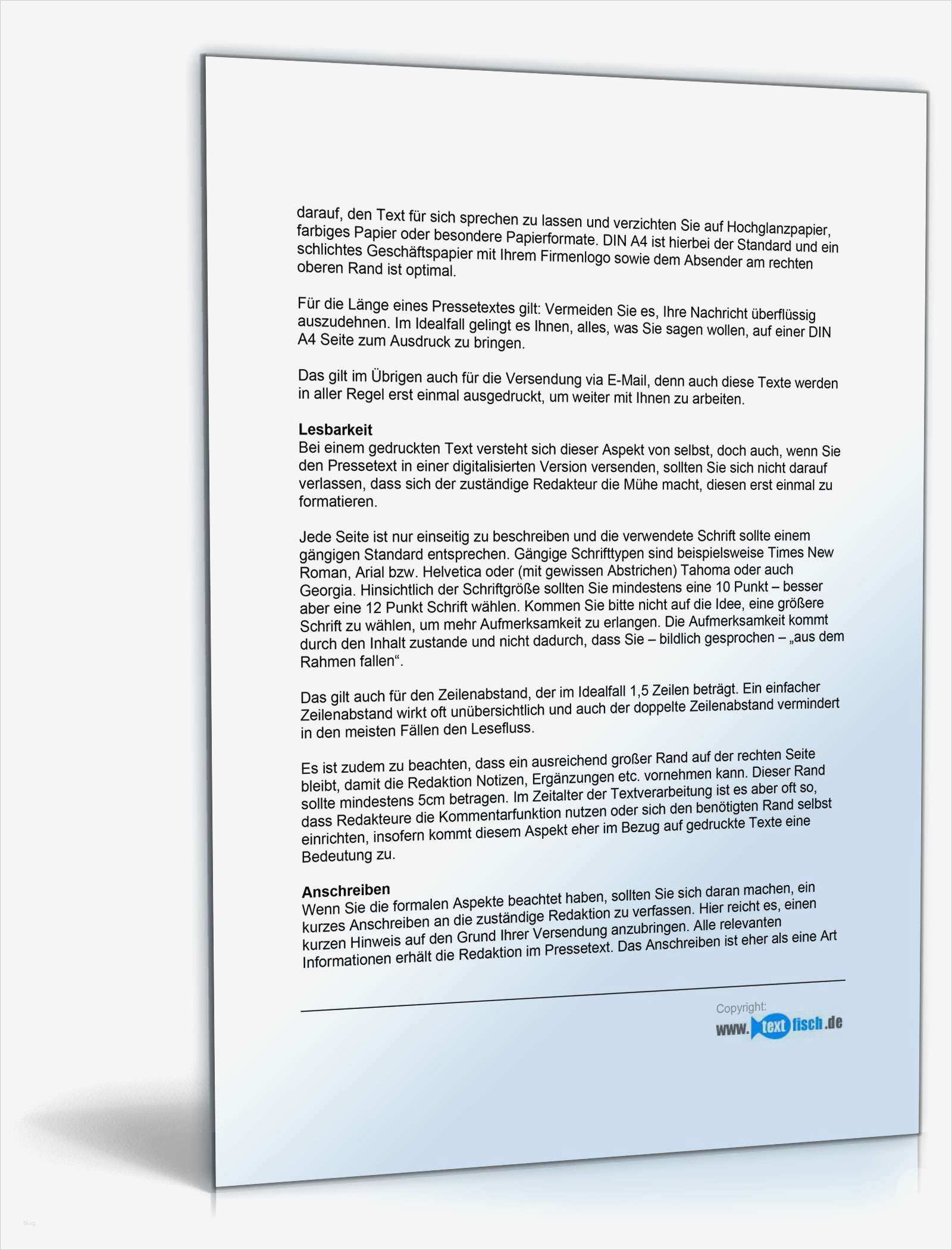 Pressemitteilung Vorlage Bewundernswert Pressemitteilung über Kostenlose Produktproben