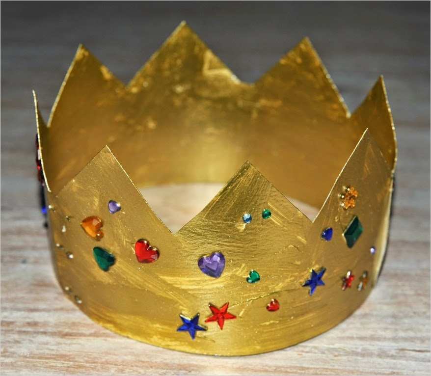 Prinzessin Krone Basteln Vorlage Erstaunlich Kinder Malen Und Basteln Krone Für Prinzen Und Prinzessinnen