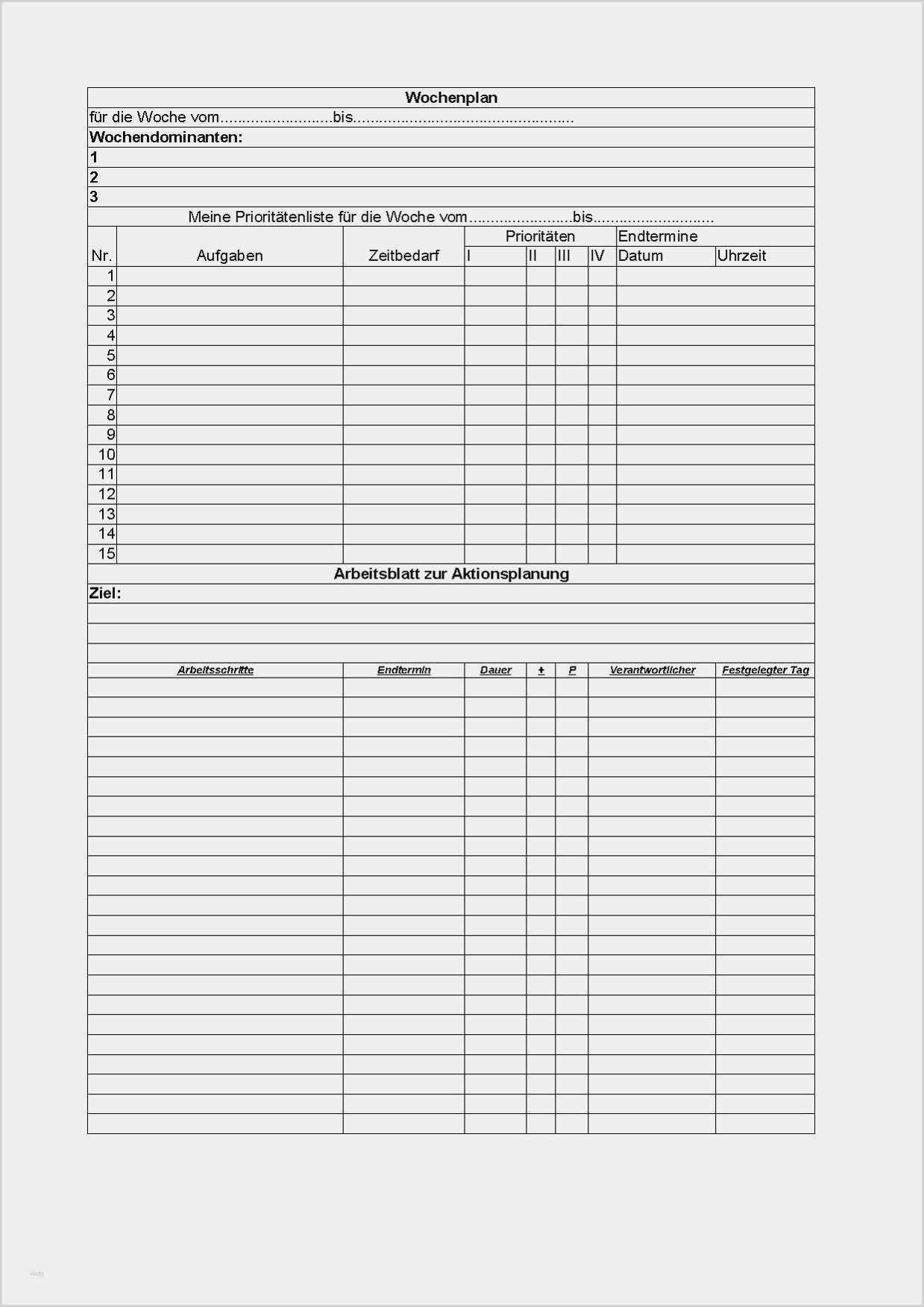 Prioritätenliste Vorlage Großartig Wunderbar Lehrer Wochenplan Vorlage Bilder Entry Level